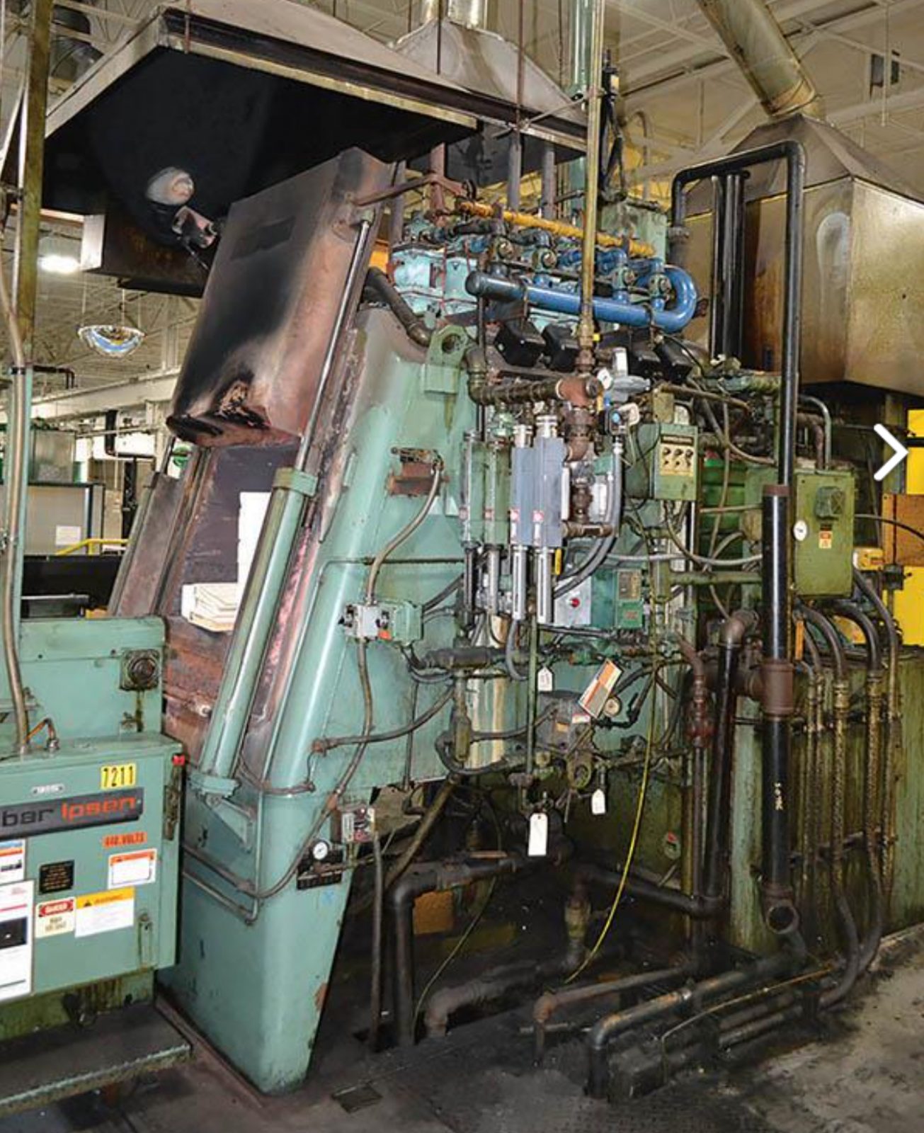 Heat Treat Furnace AuctionGreenlee Tool, Rockford, Illinois, USA The